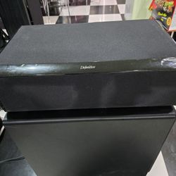 Definitive technology CS 8080HD Active Center Speaker. Power on but no sound. Need services Sold As Is or Repair 
