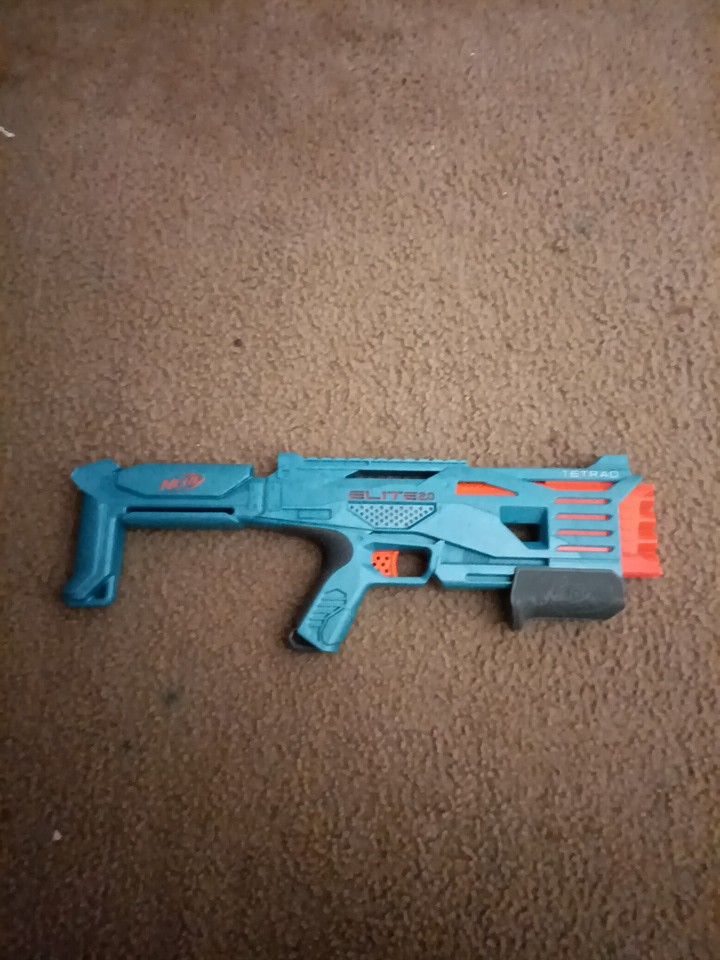 ELITE 2.0 TETRAD NERF GUN SHOTGUN