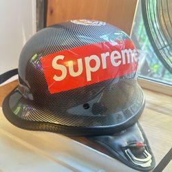 DOT Carbon Fiber German Helmet Sz M