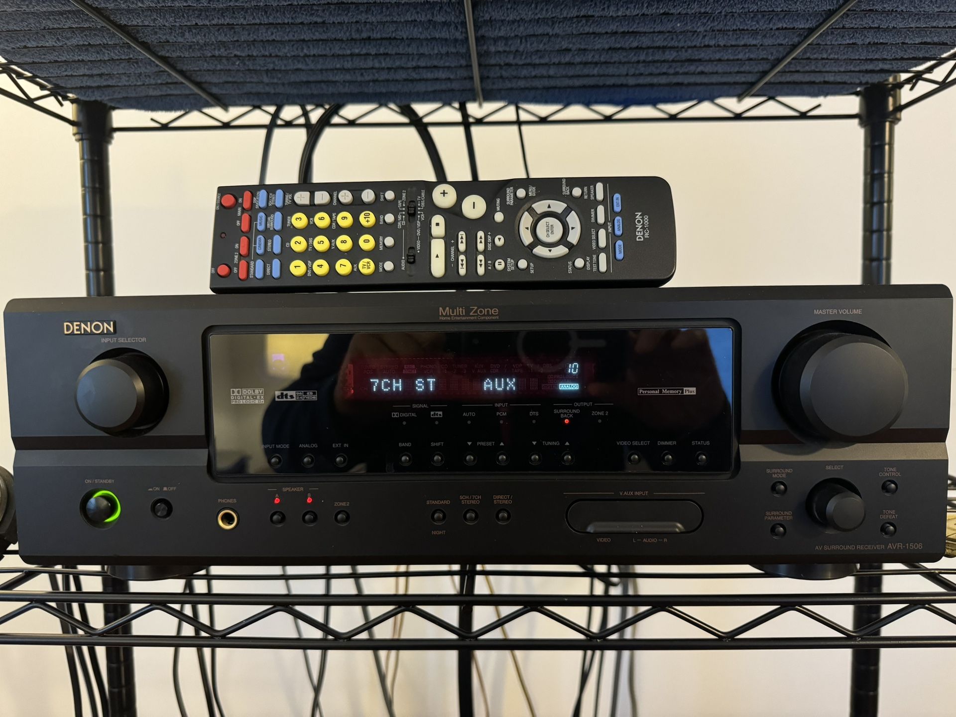 Denon AVR-1506 Surround Sound 7 Channel Receiver
