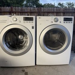 LG electric washer and dryer with free delivery
