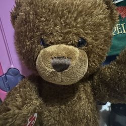Build-A-Bear Workshop traditional Coca Bear 2016 jointed brown bear plush