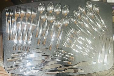 World Market Luna Flatware Set (52 Pcs total) — Service for 8 + Specialty Pieces ($195 Value!)