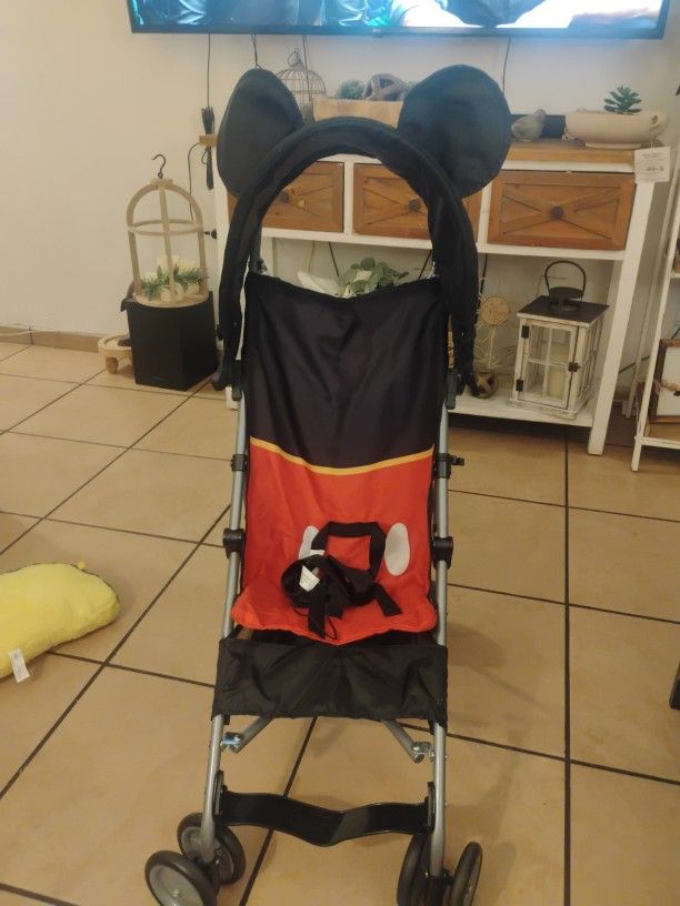 Mickie Mouse Umbrella Baby Stroller 
