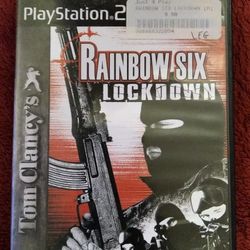 Tom Clancy's Rainbow Six Lockdown For Playstation 2