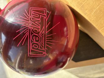 hyped bowling ball