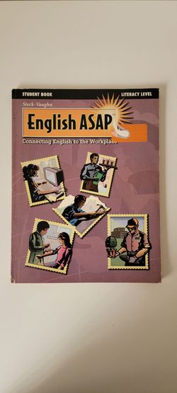 English ASAP: Connecting English to the Workplace, Student Book (Literacy Level)