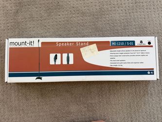 Mount-it! Professional TV Mounts Speaker Stand 1-pair 9.9lb Capacity