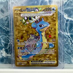 Lapras Pokemon Cards 