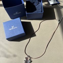 Swarovski Clear Crystal Bear Pendant