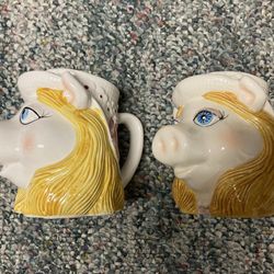 Vintage Sigma Miss Piggy Muppet Coffee Mug Made In Japan