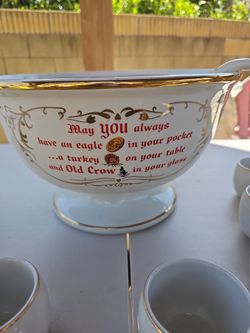 China Punch Bowl- Mint Condition