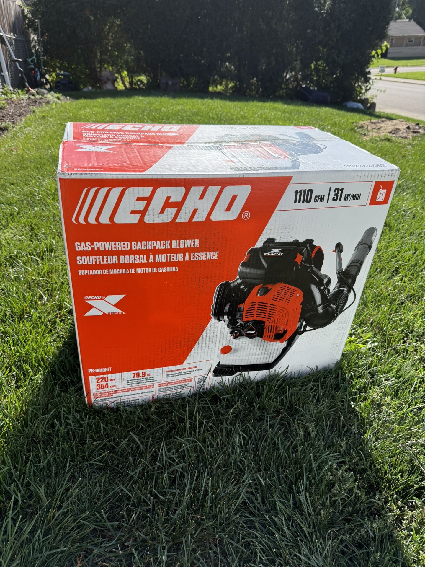 Echo Backpack Blower. Pb9010t