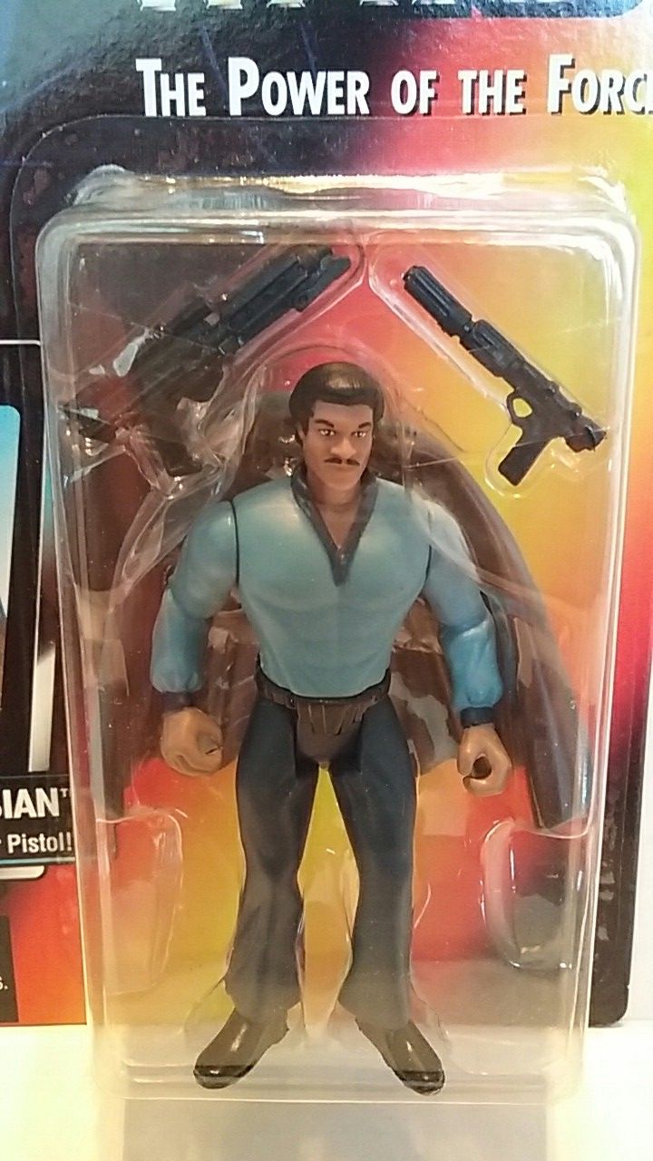 1995 Kenner Star Wars The Power Of The Force Lando Calrissian Action Figure