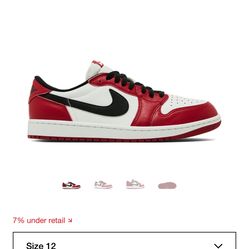 Jordan 1 Low Chicago 2025