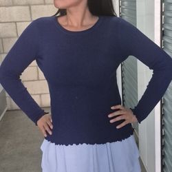 Express Navey Blue Sweater 
