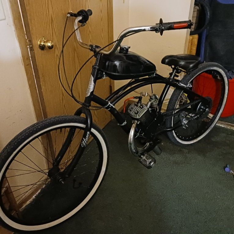 26in Hyper Beach Cruiser 100 CC Motorized Bicycle for Sale in Las Vegas NV OfferUp