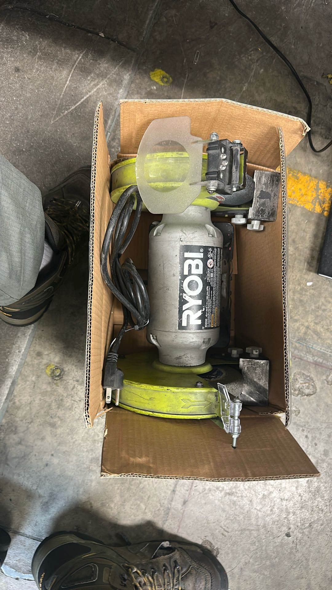 Ryobi Bench Grinder Obo