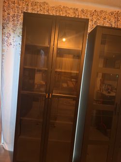 Bookcase with Glass Doors