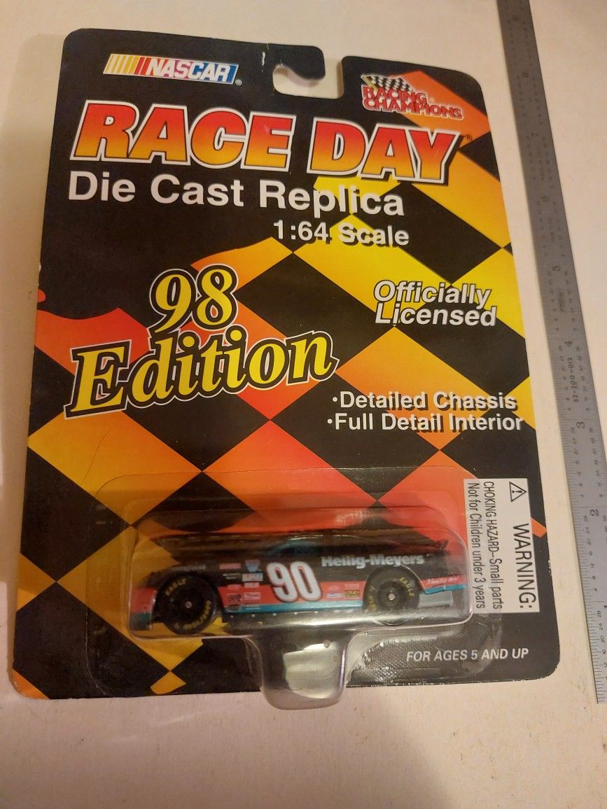 Vintage 1998 NASCAR #90 the late Dick Trickle 1:64 diecast