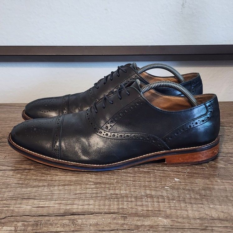 Johnston & Murphy Conard Cap Toe Men's Dress Shoes Size 10