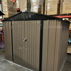 Brand New 6x4 Outdoor Metal Shed