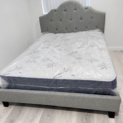Cama Full Size Nueva En Caja Incluye Colchon