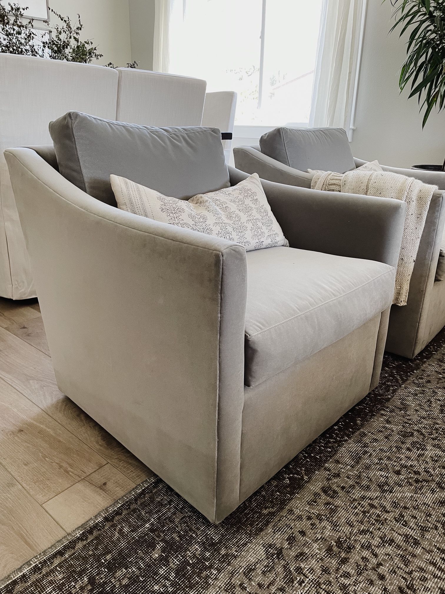 RH Oliver Slope Arm Chairs for Sale in Castaic CA OfferUp