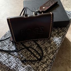 Men’s Italian Leather Wallet&key Chain