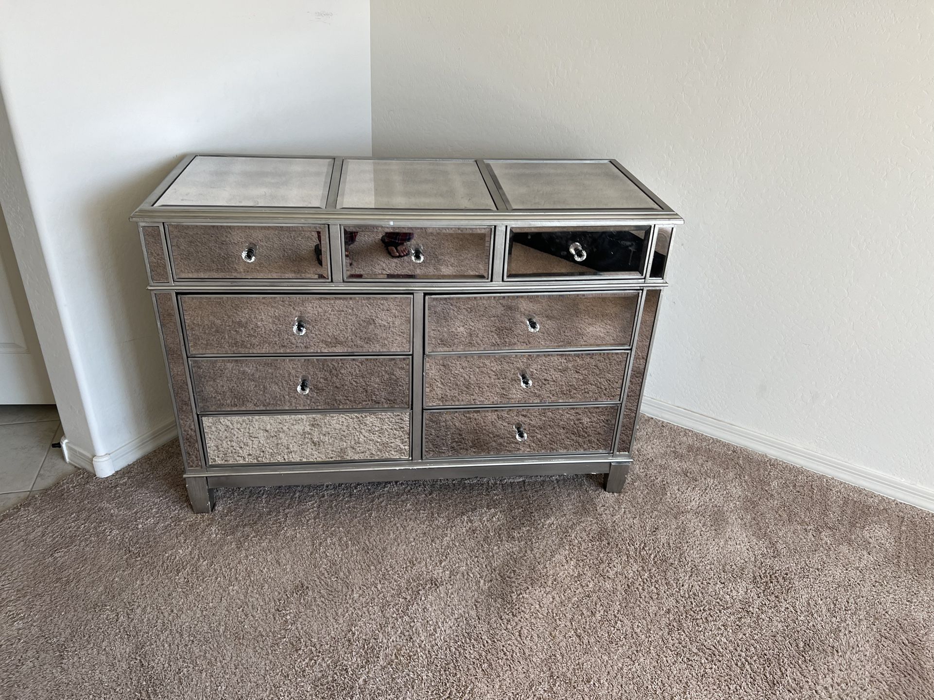 Mirrored Dresser