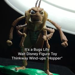 It's a Bugs Life Walt Disney Figure Toy Thinkway Wind-ups “Hopper”