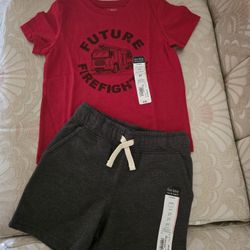 Boy's Shorts And Tee Set Size 2T 