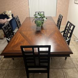 Large Dining Design Table With Chairs