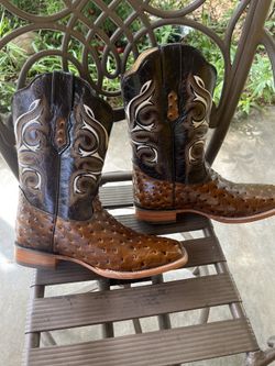 Men’s Ostrich Boots 🤠