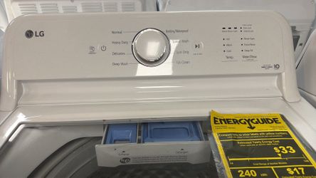 Lg thin q washer and dryer set brand new only asking $999 I could deliver and install for additional set comes with warranty included hoses and plugs 