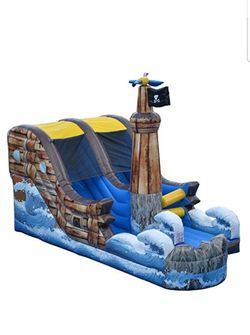 Large Commercial Pirate water slide