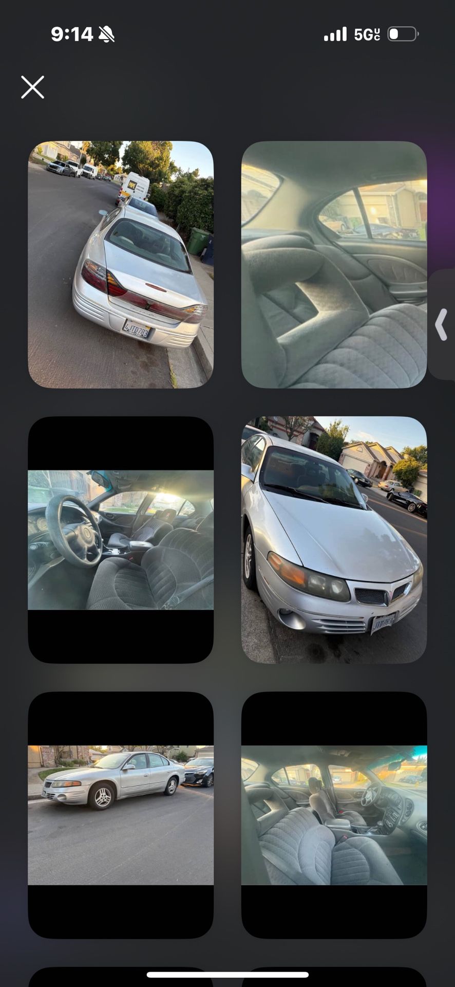 2000 Pontiac clean Title