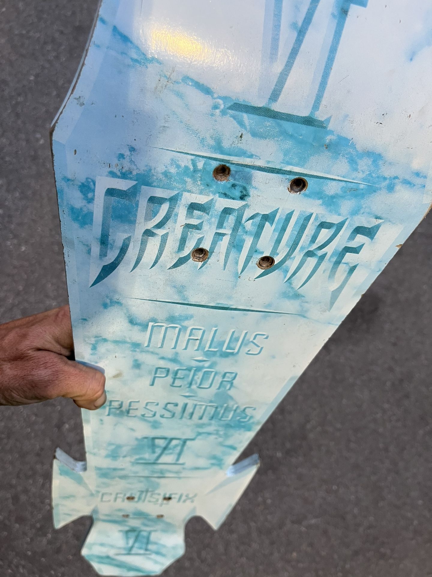 Creature Skateboard Brand Rare Limited Edition Skateboard Deck