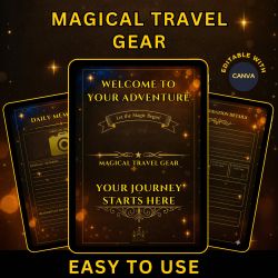 Disney Planner & Universal Planner — Digital Theme Park Planner Download