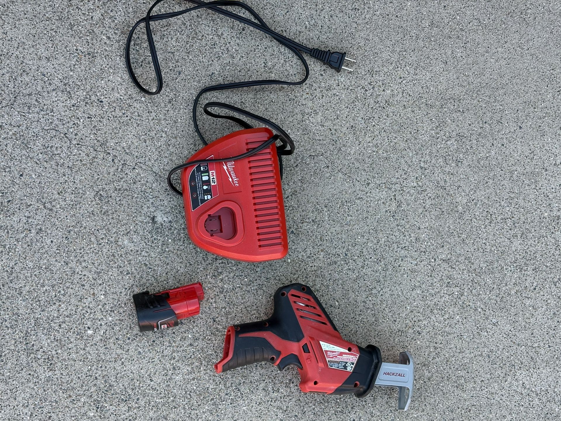 M12 Sawsall, Tool, Battery And Charger