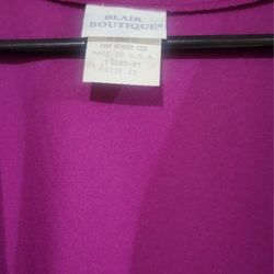 Women's Open Front Cardigan Size 12