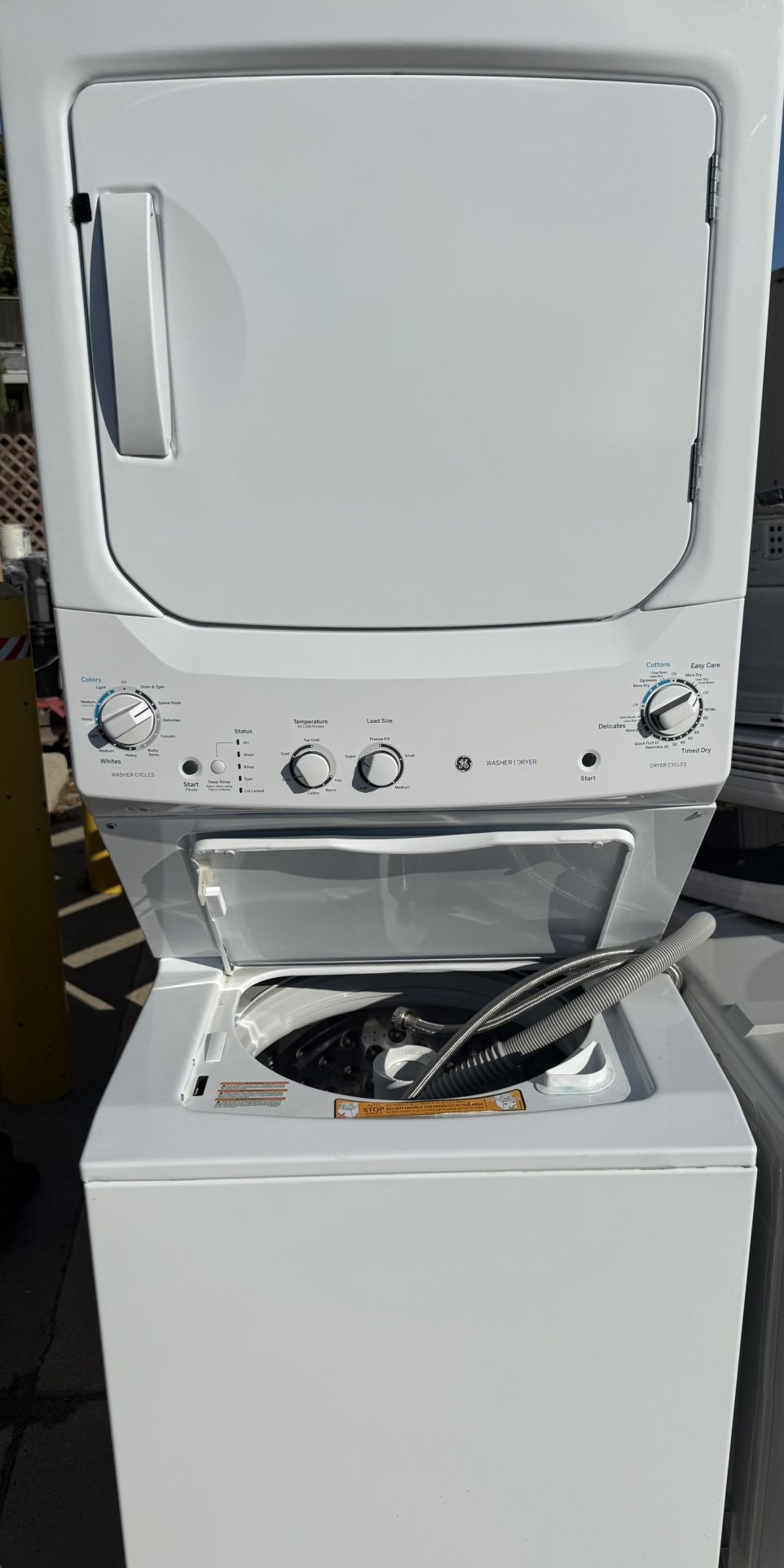 GE Washer And Dryer Combo