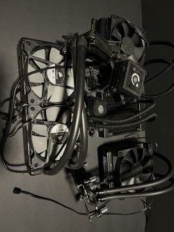 Lot Of 4 AIO CPU Coolers