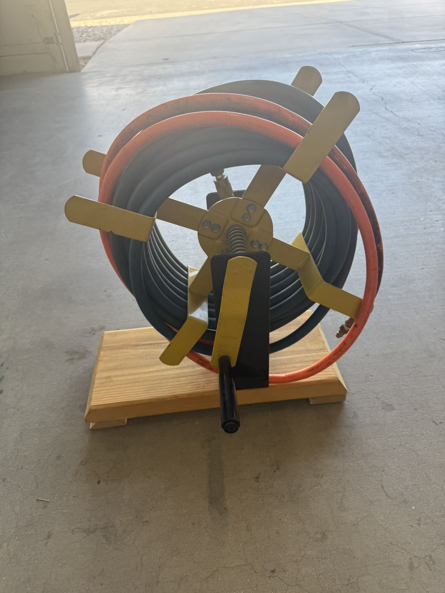 Air compressor hose with reel - need gone asap