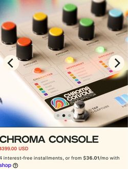 Hologram Electronics Chroma Console – Brand New