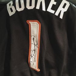 (Both) Authentic Devin Booker jersey + Nike Zoom Rev PE shoes Both Autographed
