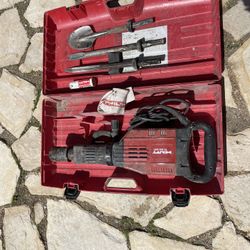 Jackhammer With Various Attachments 