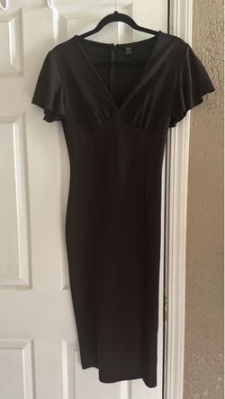 Black Bodycon Midi Dress size Small