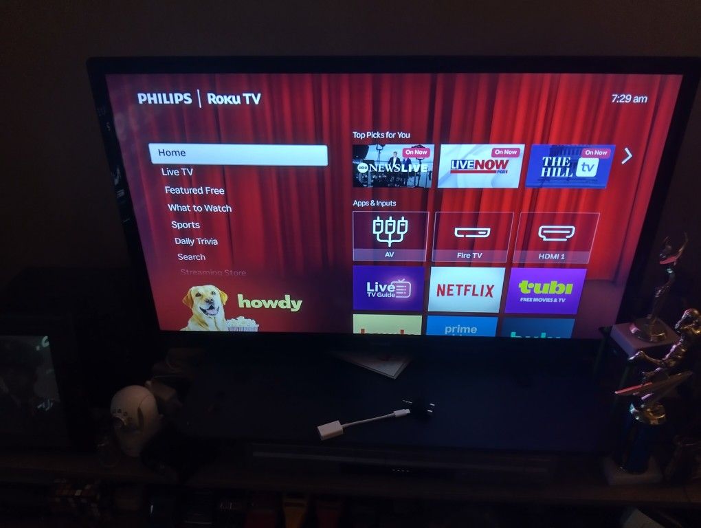TV Phillips 29 Inches Color TV With Remote