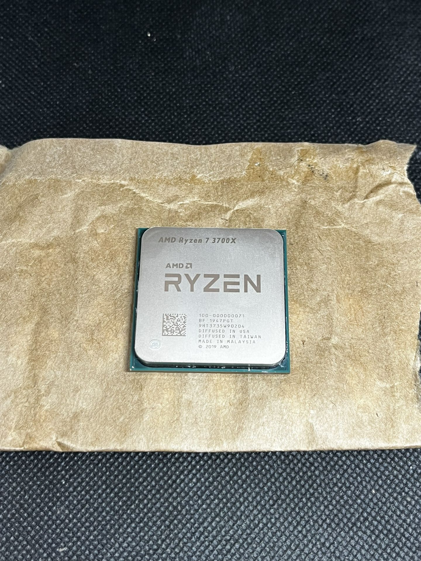 Amd Ryzen 7 3700x CPU